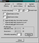 Antiflicker/blockades