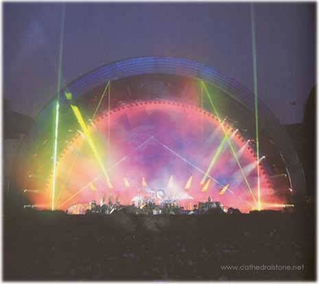 Pink Floyd Live Stage Lights